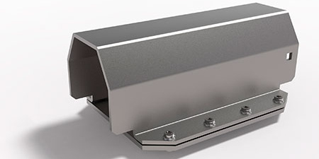 Крепление для круглой рейки LT-R90 (Comunello)